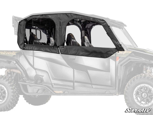 Polaris General 1000 Primal Soft Cab Enclosure Upper Doors - 4 Seat