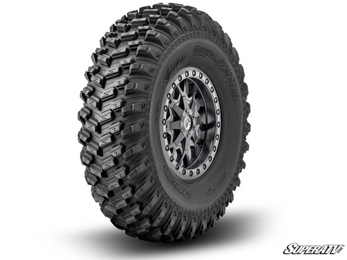 Mounted Tires - XT Warrior - Sticky - 35x10-15 - 5/4.5 - MADLock Beadlock - Gunmetal - 15 inch - 7 inch -