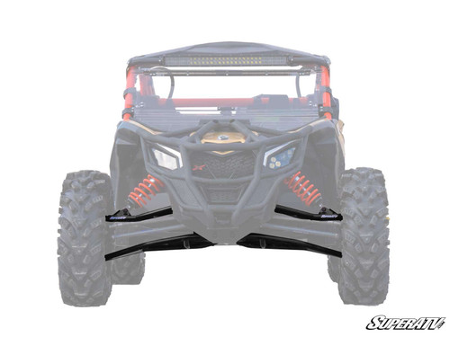 Can-Am Maverick X3 High-Clearance A-Arms - 72 inch Wide - Standard Duty - Black -