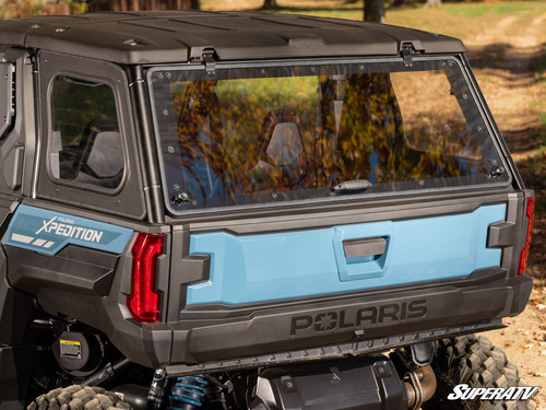 Polaris Xpedition ADV Rear Flip Windshield - Rear Side Windows
