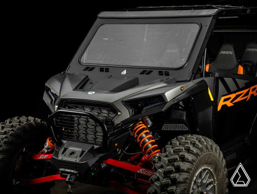 Assault Industries Polaris RZR XP Glass Windshield - Driver & Passenger Side Wipers