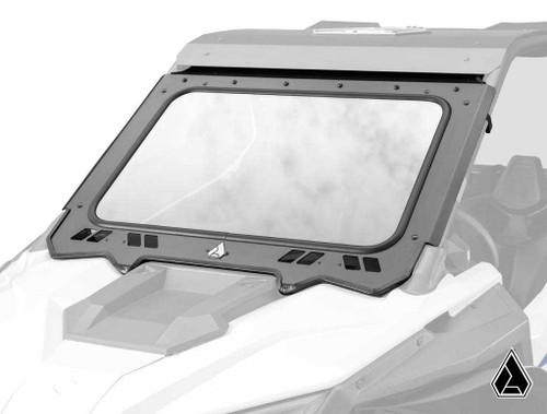 Assault Industries Polaris RZR PRO XP Glass Windshield - Driver & Passenger Side Wipers