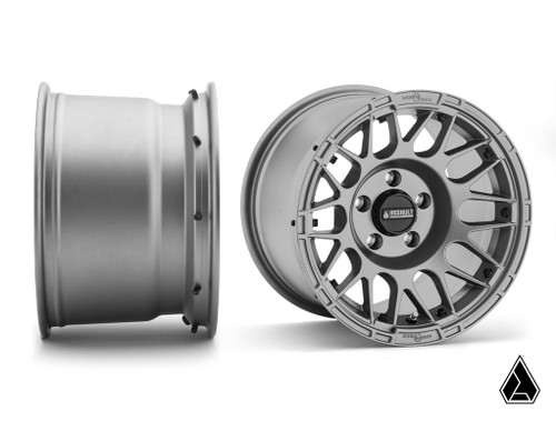 Mounted Tires - XT Warrior - Sticky - 35x10-15 - 5/4.5 - Hellfire - Matte Titanium - 15 inch - 10 inch -