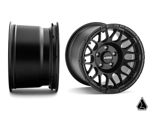 Mounted Tires - XT Warrior - Standard - 35x10-15 - 4/136 - Hellfire - Satin Black - 15 inch - 10 inch -