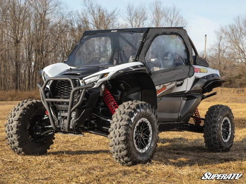 Kawasaki Teryx KRX 1000 Primal Soft Cab Enclosure Upper Doors - Light Tint Rear Windshield