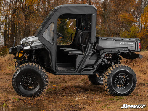 Can-Am Defender HD7 Primal Soft Cab Enclosure Doors - Light Tint Rear Windshield