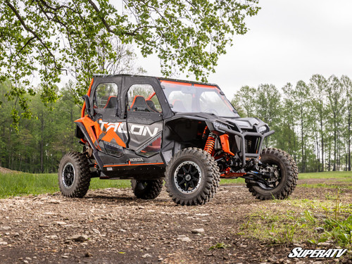 Honda Talon 1000R-4 Primal Soft Cab Enclosure Upper Doors - Clear Rear Windshield