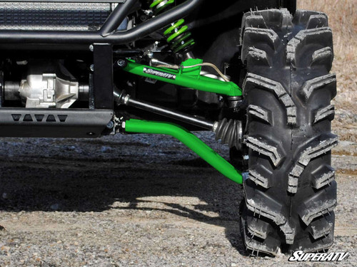 Kawasaki Teryx High Clearance 1.5" Forward Offset A-Arms - Heavy-Duty 4340 Chromoly Steel - Green