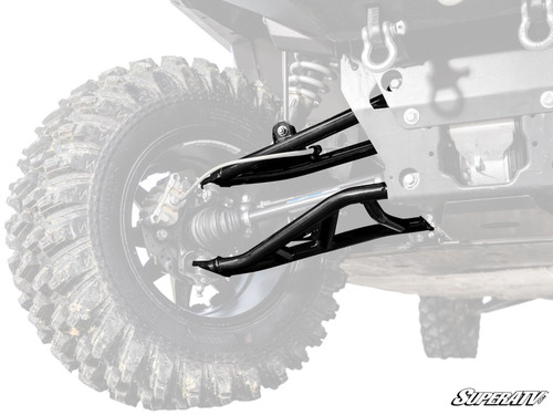 Polaris Ranger XP 1000 High Clearance 1.5" Forward Offset A-Arms - Crew Cab - 2021+ - Heavy-Duty 4340 Chromoly Steel -