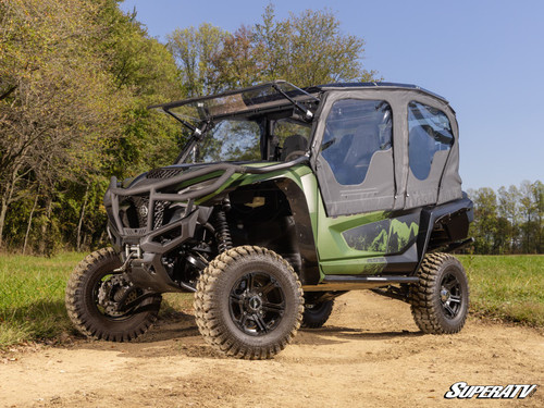 Yamaha Wolverine RMAX 1000 Primal Soft Cab Enclosure Upper Doors - RMAX 4 Compact - Standard Rear Windshield - Light Tint