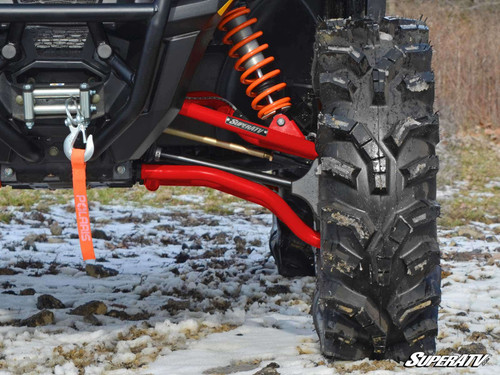 Polaris General High-Clearance A-Arms - 1.5 inch - 2017+ - Super Duty 300M - Red