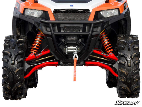 Polaris General High-Clearance A-Arms - 1.5 inch - 2016 - Super Duty 300M - Red