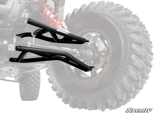 Polaris RZR XP 1.5" Forward Offset A-Arms - Keller Ball Joints - Black