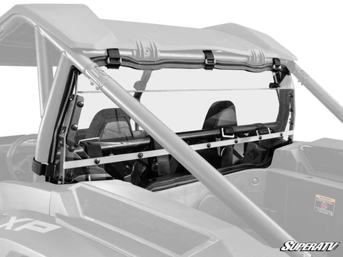 Polaris RZR XP Hard Cab Enclosure Upper Doors - Clear Rear Windshield
