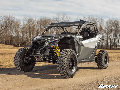 Can-Am Maverick X3 Atlas Pro A-Arms - 64 inch Wide - Keller Ball Joints - Black -