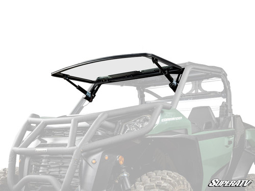 Can-Am Maverick Trail MaxDrive Power Flip Glass Windshield - With Wiper & Washer Kit