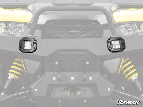Polaris Ranger 1000 Outfitter Bed Rack - 2 Cube Lights - No Shelf - 2 Pin Wiring Harness -