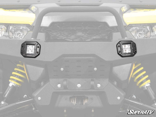 Polaris Ranger XP 570 Outfitter Bed Rack - 2 Cube Lights - No Shelf - 2 Pin Wiring Harness -