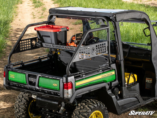 John Deere Gator XUV 835 Sport Accessory Bar - 2 Cube Lights - 2 Shelves