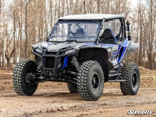 Honda Talon 1000X 1.5" Forward Offset Boxed A-Arms - Super Duty 300M Ball Joints - Black