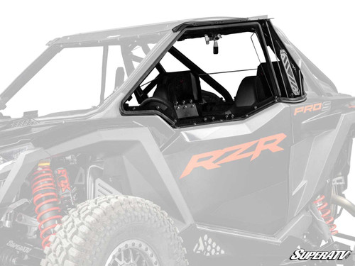 Polaris RZR Pro S Hard Cab Enclosure Upper Doors - Light Tint Rear Windshield