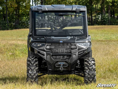 Polaris Ranger XP 900 MaxDrive Power Flip Glass Windshield - With Wiper & Washer Kit