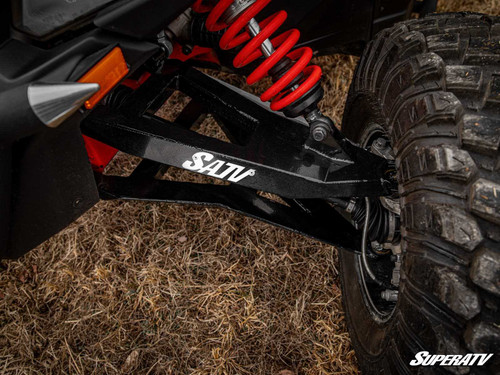Can-Am Maverick X3 Sidewinder A-Arms 1.5" Forward Offset - 72 inch Wide - Standard Duty - Black -