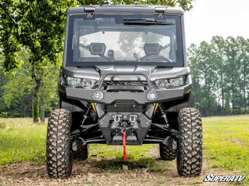 Can-Am Defender HD5 MaxDrive Power Flip Glass Windshield - With Wiper & Washer Kit