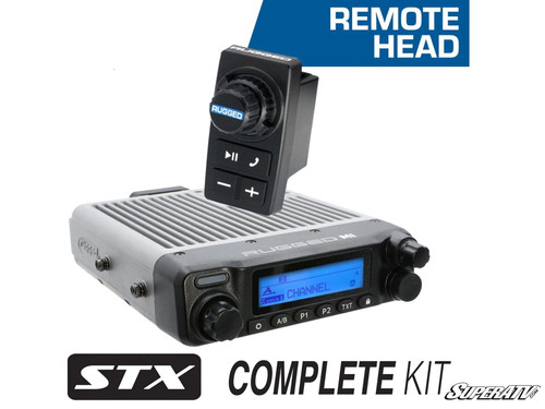 Rugged Radios STX STEREO Complete Master Communication Kit with Intercom and 2-Way Radio - GMRS Band