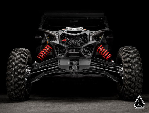 Assault Industries Can-Am Maverick X3 High-Clearance Boxed A-Arms - 72 inch Wide - Without Ball Joints