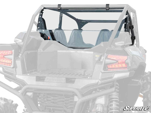 Kawasaki Teryx KRX 4 1000 Hard Cab Enclosure Upper Doors - Light Tint Rear Windshield - No SATV Roof