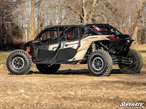 Can-Am Maverick X3 MAX Hard Cab Enclosure Upper Doors - Light Tint Rear Windshield