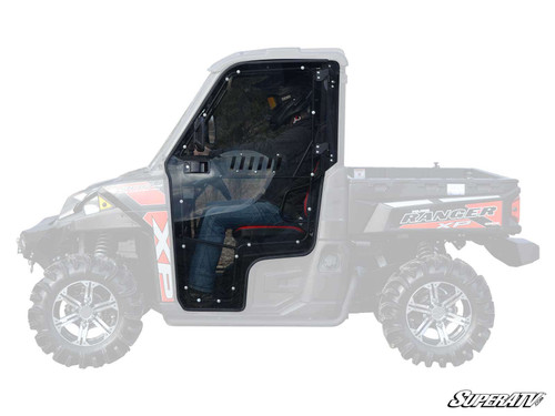 Polaris Ranger Cab Enclosure Doors - Full Doors (Vented) - 2