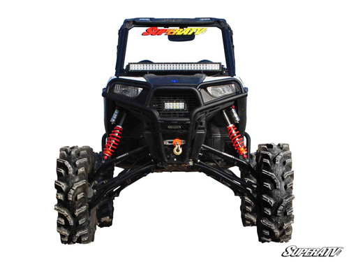 Polaris RZR 900 7-10" Lift Kit - Rhino 2.0 - RZR 900 S length shocks - Red -