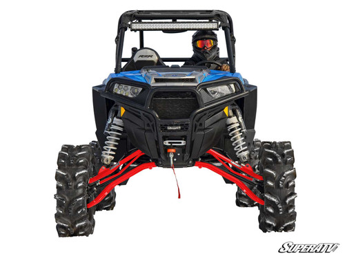 Polaris RZR XP Turbo 10" Lift Kit - Rhino 2.0 - Red