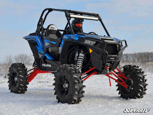 Polaris RZR XP Turbo 10" Lift Kit - Rhino 2.0 - Red