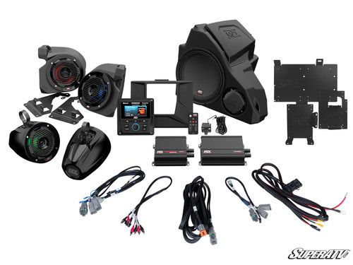 MTX Polaris RZR THUNDER Sound System - RZR Turbo R - Ride Command - Three-Speaker System -