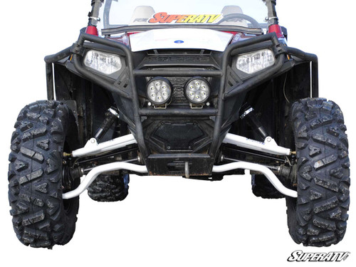 Polaris RZR 800 to RZR S 800 5" Long Travel Kit - Rhino 2.0 - +1.5 Front/Rear (3 inch Longer Wheelbase) - Phantom PiggyBack Shocks - Black