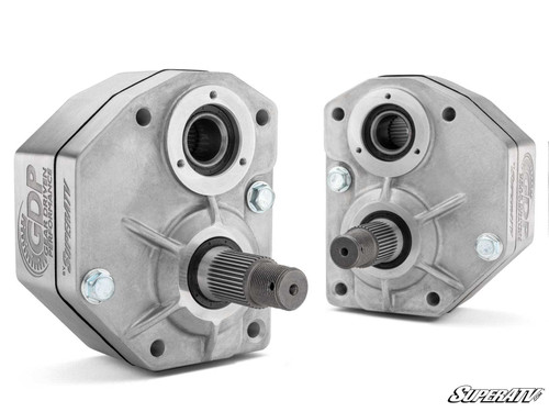 Polaris RZR XP 1000 4" Portal Gear Lift - Single Idler - Standard - 2014 - With 7-10 inch Lift Kit - Cast - 0.15 - Frame Stiffener