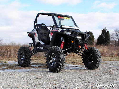Polaris RZR 900 7-10" Lift Kit - Rhino 2.0 - SuperATV Piggyback - Red -