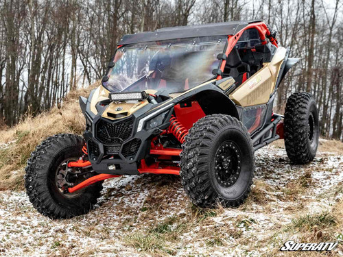 Can-Am Maverick X3 Long Travel Kit - Atlas Pro - Non Smart-Lok - Heavy-Duty 4340 Chromoly Steel - Can-Am Red