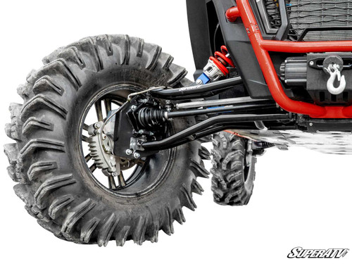 Polaris RZR XP Turbo S 4" Portal Gear Lift - 2 Seat - Dual Idler - Billet - 0.3