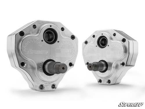 Polaris RZR XP 1000 4" Portal Gear Lift - Dual Idler - Standard - 2018-2023 Billet - 0.15 - Frame Stiffener