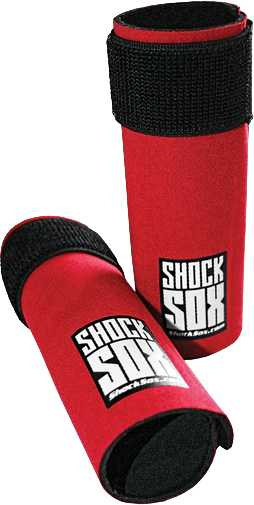 SHOCK SOX 6" Red Upside Down Forks 802108