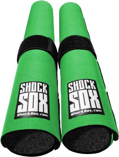 SHOCK SOX 13" Green Upside Down Or Conv. Forks 802058