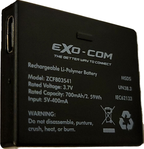 UCLEAR Exo-Com Replacement Spare Battery 338108