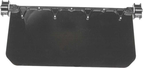 AXIA 12" Sun Visor Solid Black 2 Clamp Mounts Needed MODSVB-BK