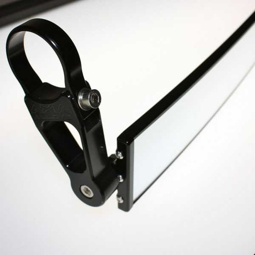 AXIA 17" Wide Panoramic Rearview Mirror 2.5" Arms MODPRVMSSV-BK