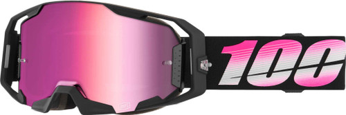 100% Armatic Goggle Bodino Pink Mirror Lens 50060-10018