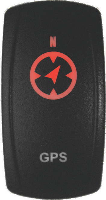 DragonFire Racing Switch Gps On/Off Red 522625